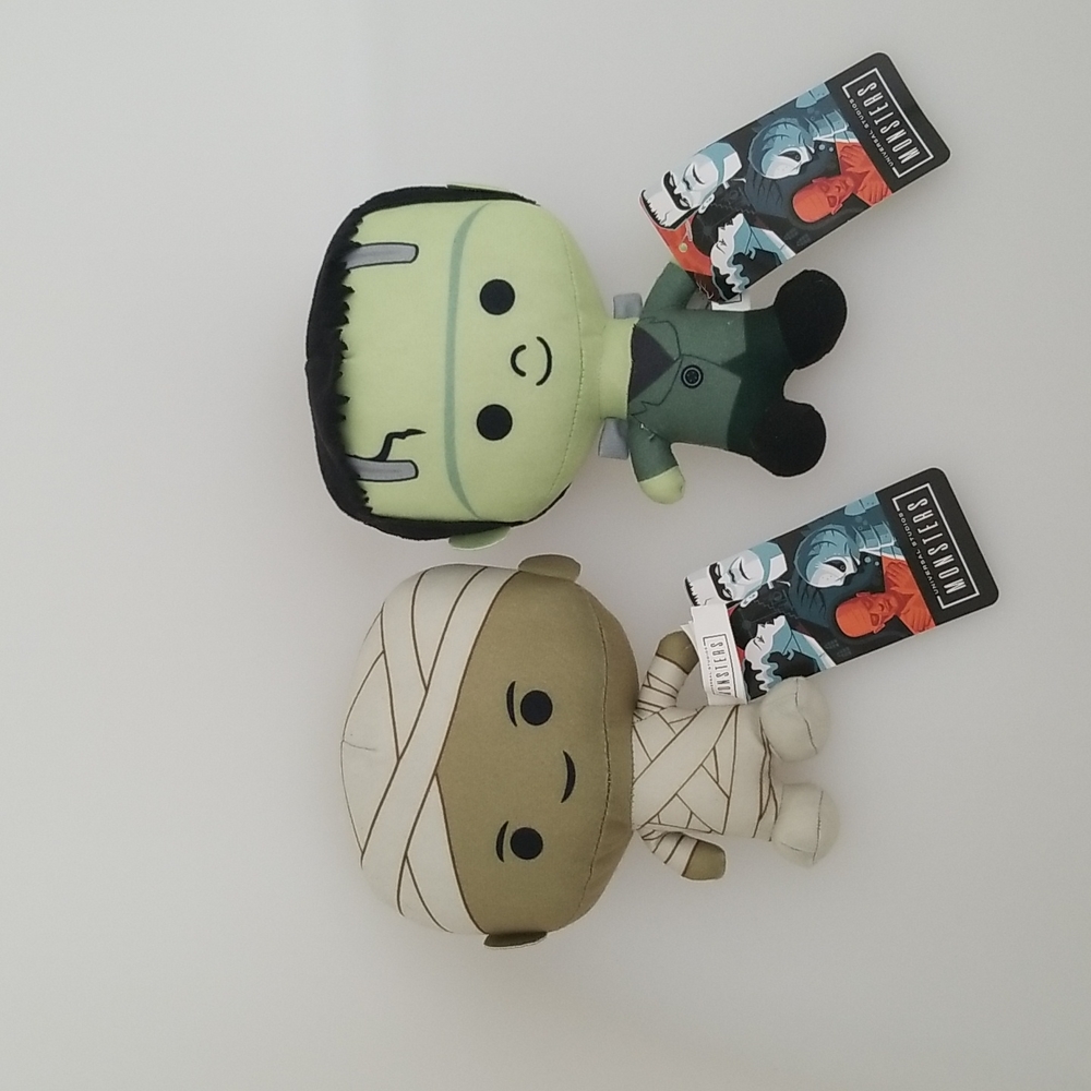 Lot of 2 Universal Studios Monster Plushies